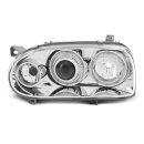 Fari Angel Eyes Volkswagen Golf III 91-97 Chrome