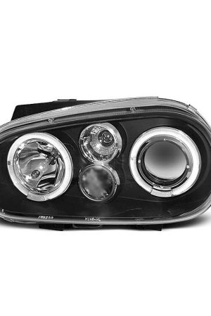 Fari Angel Eyes Volkswagen Golf IV 97-03 Neri