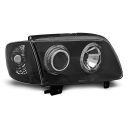 Fari Angel Eyes Volkswagen Polo 6N2 99-01 Neri