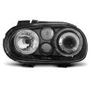 Fari Angel Eyes Volkswagen Golf IV 97-03 Neri