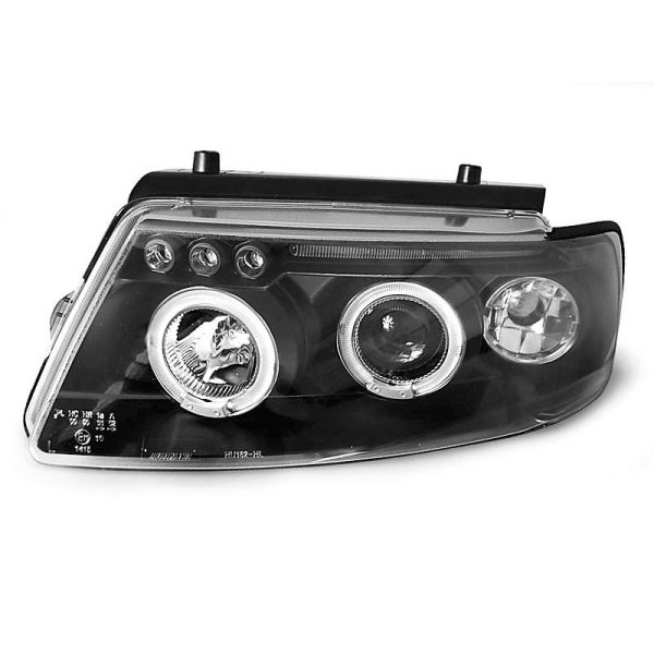 Fari Angel Eyes Volkswagen Passat B5 3B 96-00 Neri