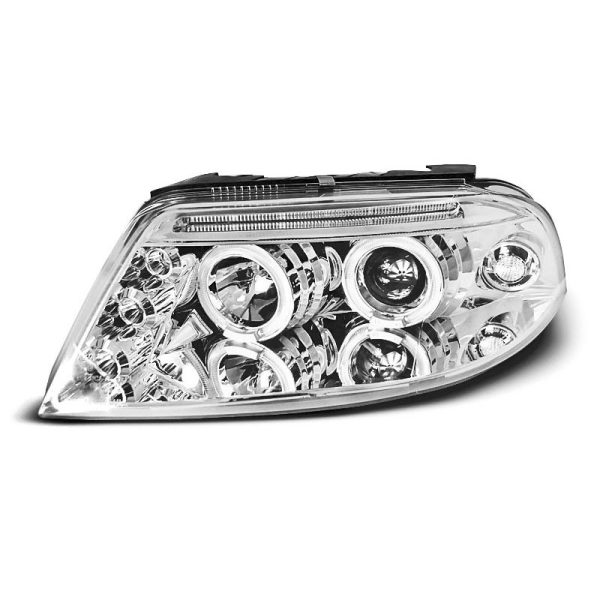 Fari Angel Eyes Volkswagen Passat 3BG 00-05 Chrome