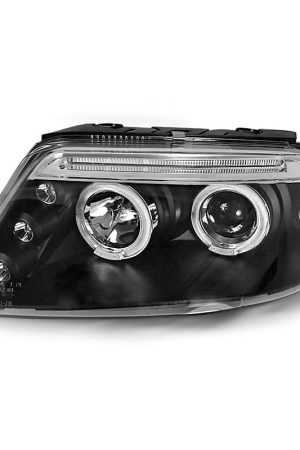 Fari Angel Eyes Volkswagen Passat 3BG 00-05 Neri