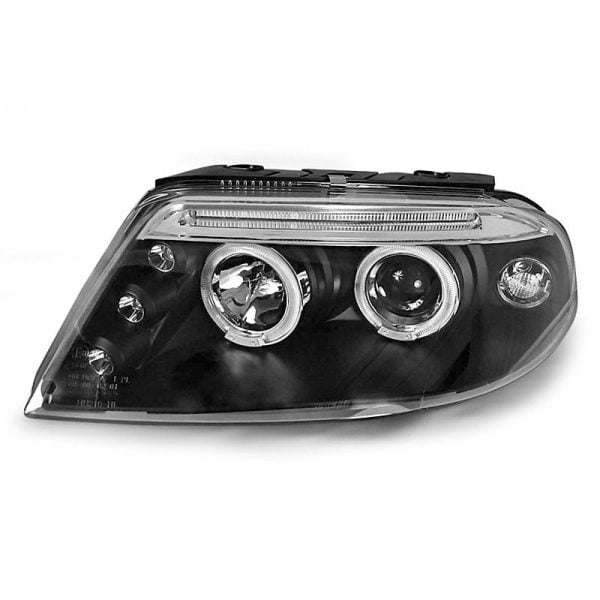 Fari Angel Eyes Volkswagen Passat 3BG 00-05 Neri