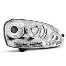 Fari Angel Eyes Volkswagen Golf V 03-09 Chrome