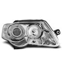 Fari Angel Eyes Volkswagen Passat B6 3C 05-10 Chrome