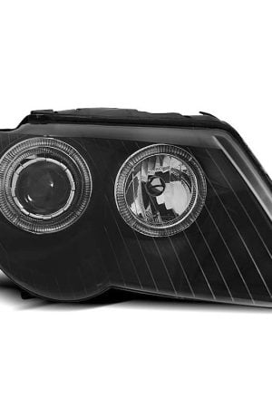 Fari Angel Eyes Volkswagen Passat B6 3C 05-10 Neri