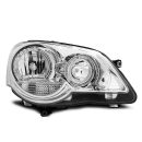 Fari Angel Eyes Volkswagen Polo 9N3 05-09 Chrome