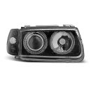 Fari Angel Eyes Volkswagen Polo 6N 94-99 Neri