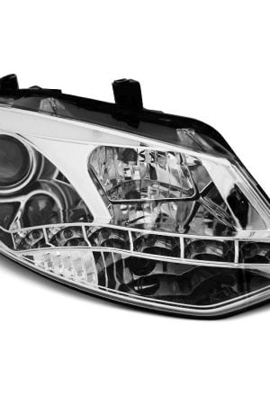 Fari Led vera luce diurna Volkswagen Polo 6R 09-14 Chrome