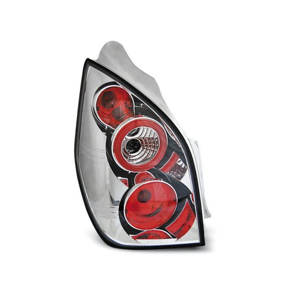 Coppia fari posteriori Citroen C2 03-10 Chrome