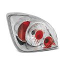 Coppia fari posteriori Ford Fiesta MK4-MK5 95-02 Chrome