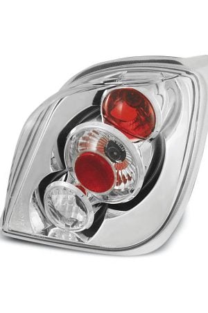 Coppia fari posteriori Ford Fiesta MK3 89-95 Chrome