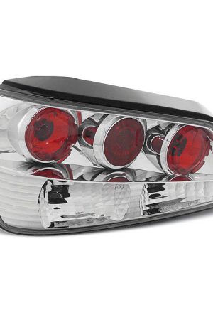 Coppia fari posteriori Peugeot 306 93-97 Chrome