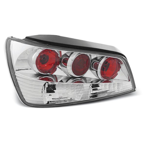 Coppia fari posteriori Peugeot 306 93-97 Chrome