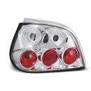 Coppia fari posteriori Renault Megane 5p. HB 99-02 Chrome