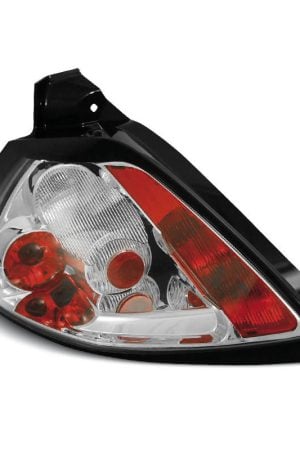 Coppia fari posteriori Renault Megane II 02-05 Chrome