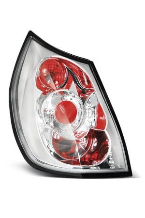 Coppia fari posteriori Renault Scenic 03-06 Chrome