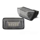 Luci targa LED PEUGEOT 206 306 307 PARTNER, CITROEN C3 C5 XARA BERLINGO SAXO