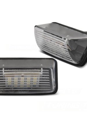 Luci targa LED PEUGEOT 206 306 307 PARTNER, CITROEN C3 C5 XARA BERLINGO SAXO