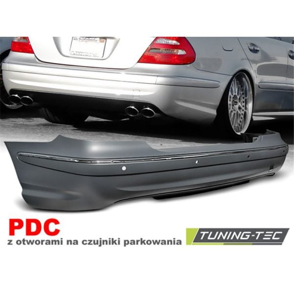 Paraurti posteriore Mercedes Classe E W211 06-09 E63 Style Berlina (PDC)