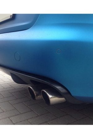 Spoiler estrattore sottoparaurti posteriore 2 uscite larghe AUDI A4 B8 07+