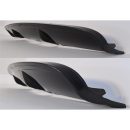 Spoiler estrattore sottoparaurti posteriore 1 uscita larga AUDI A4 B8 07+