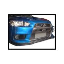 Spoiler sottoparaurti anteriore in carbonio Mitsubishi Lancer Evo X