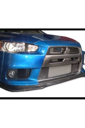 Spoiler sottoparaurti anteriore in carbonio Mitsubishi Lancer Evo X