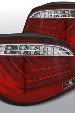 Coppia fari Led Bar posteriori BMW Serie 5 E60 03-07 Rossi e Bianchi