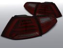 Coppia fari Led Bar posteriori Volkswagen Golf VII 13- Rossi Fume