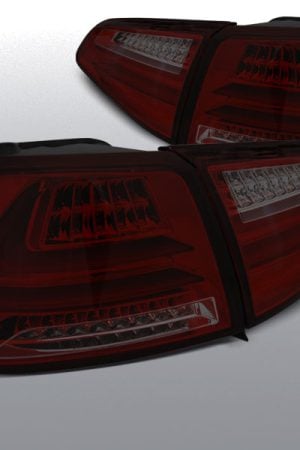 Coppia fari Led Bar posteriori Volkswagen Golf VII 13- Rossi Fume