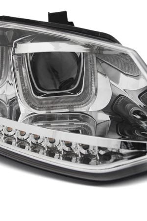 Fari Led U-type Volkswagen Polo 6R 09-14 Chrome