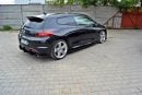 Spoiler estrattore sottoparaurti posteriore Volkswagen Scirocco R 08-14