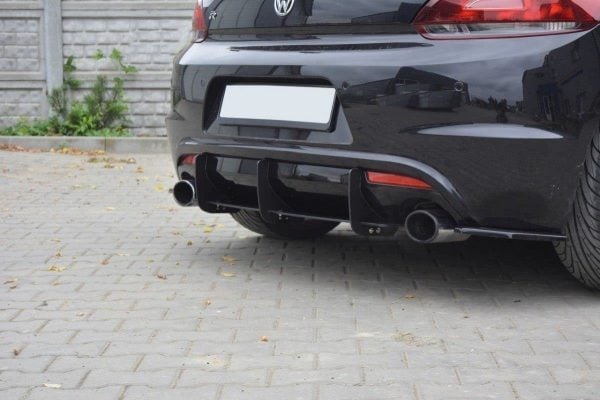 Spoiler estrattore sottoparaurti posteriore Volkswagen Scirocco R 08-14