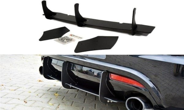 Spoiler estrattore sottoparaurti posteriore Volkswagen Scirocco R 08-14