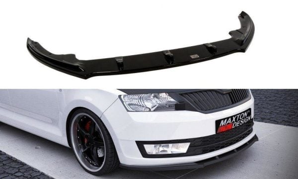 Sottoparaurti splitter anteriore Skoda Rapid 2013-