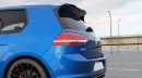 Estensione spoiler Volkwagen Golf VII R Stationwagon 2012-