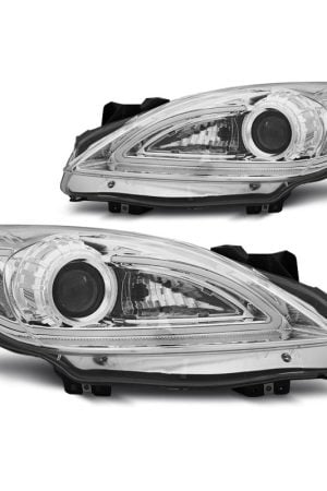 Coppia di fari Tube light Mazda 3 09-13 Chrome