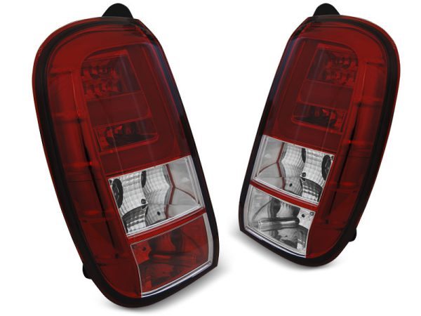 Coppia fari Led Bar posteriori Dacia Duster 2010- Rossi e Bianchi