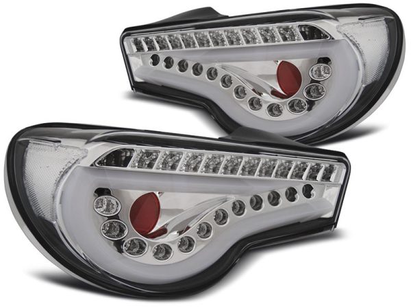 Coppia fari LED BAR posteriori Toyota GT86 2012- Chrome