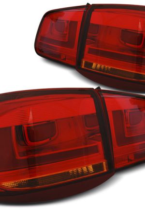 Coppia fari Led Bar posteriori Volkswagen Tiguan 11-15 Rossi