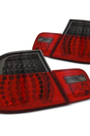 Coppia fari LED posteriori BMW Serie 3 E46 Coupe 03-06 Rosso Fumè