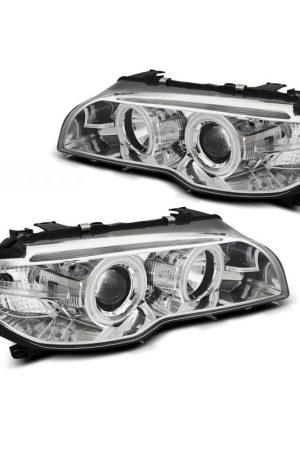 Fari Angel Eyes CCFL BMW Serie 3 E46 03-06 Coupe & Cabrio