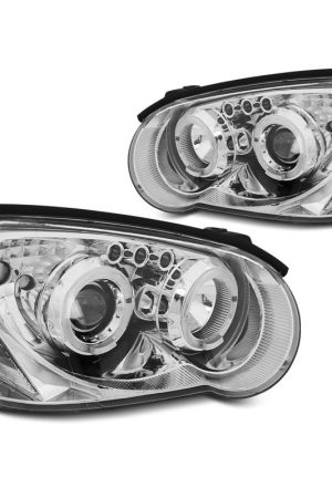 Fari Angel Eyes Subaru Impreza 03-05 Chrome