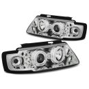 Fari CCFL Angel Eyes Volkswagen Passat B5 3B 96-00 Chrome