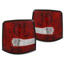 Coppia fari Led posteriori Land Rover Range Rover Sport 05-09 Rossi e Bianchi