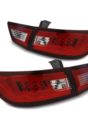 Coppia fari LED BAR posteriori Renault Clio IV 2013- Rossi