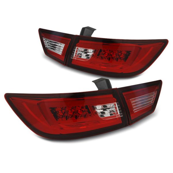 Coppia fari LED BAR posteriori Renault Clio IV 2013- Rossi