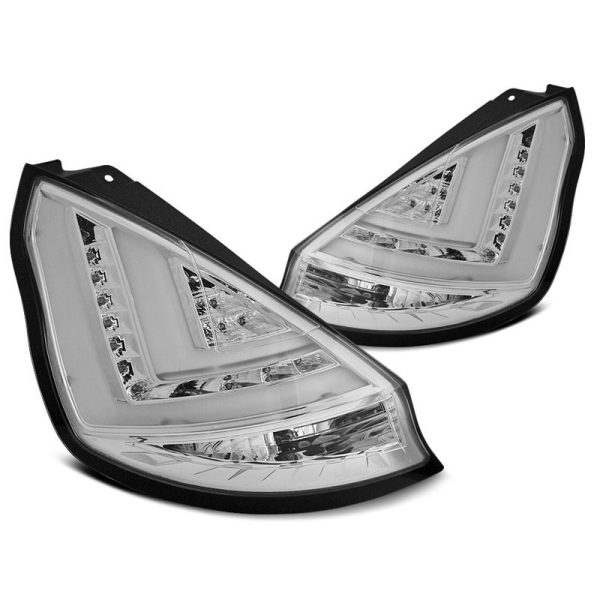 Coppia fari Led Bar posteriori Ford Fiesta 12-15 Chrome